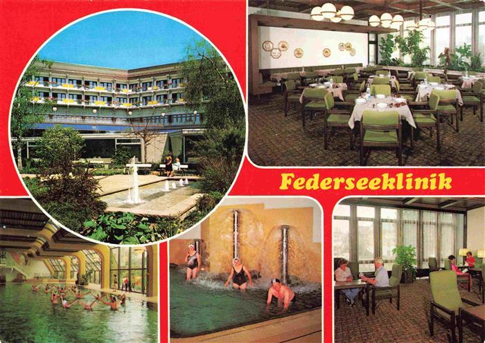 Bad Buchau Federsee Federseeklinik Hallenbad Gastraeume