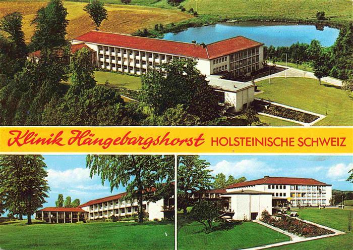 Malente-Gremsmuehlen Klinik Haengebargshorst Fliegeraufnahme Teilansichten