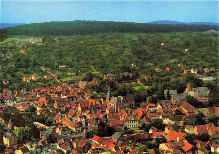 Buedingen Hessen Fliegeraufnahme