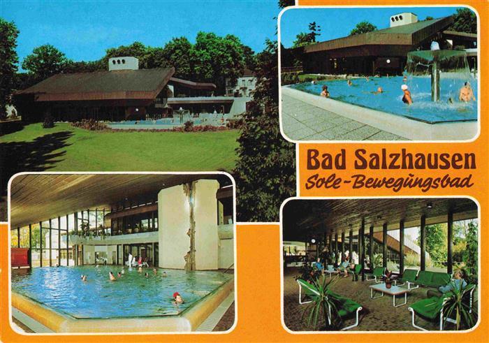 Bad Salzhausen Nidda Sole-Bewegungsbad Hallenbad Freibad