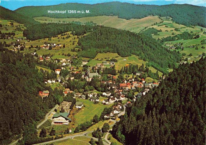 Todtmoos Schwarzwald BW Panorama Heilklimatischer Kurort im Schwarzwald