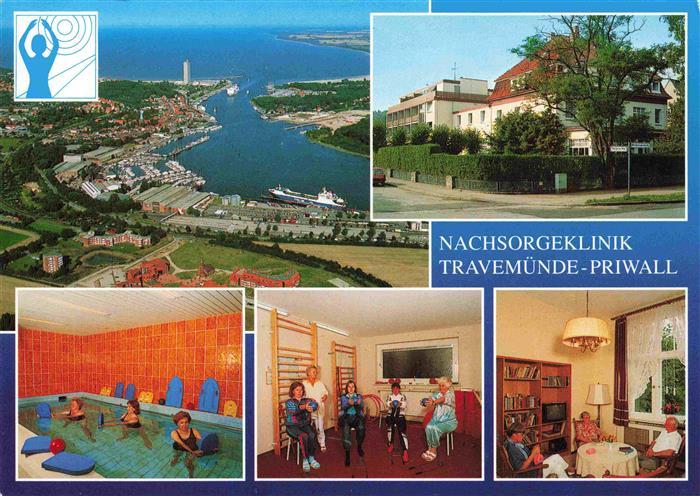 Priwall Travemuende Luftaufnahme Nachsorgeklinik