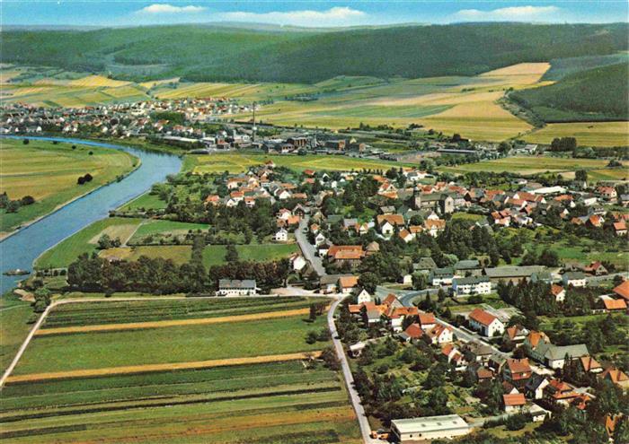 Lippoldsberg Fliegeraufnahme