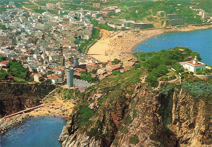 TOssA DE MAR Costa Brava ES Vista aérea