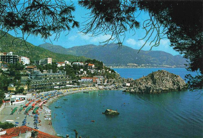 Taormina Sicilia IT Baia di Mazzaro Bucht