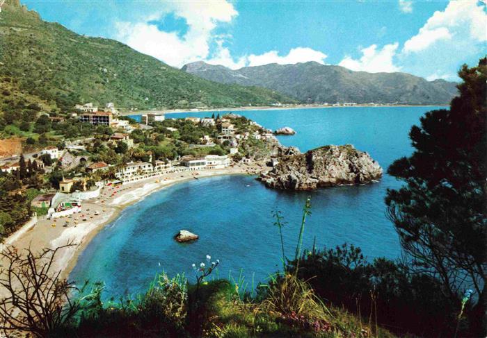 Taormina Sicilia IT Kuestenpanorama
