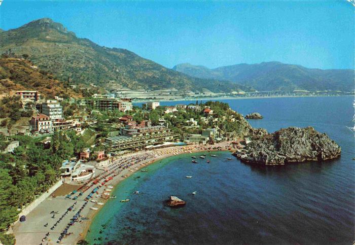 Taormina Sicilia IT Fliegeraufnahme