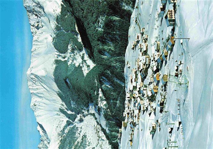 Fiss Tirol AT Oberinntal Fliegeraufnahme