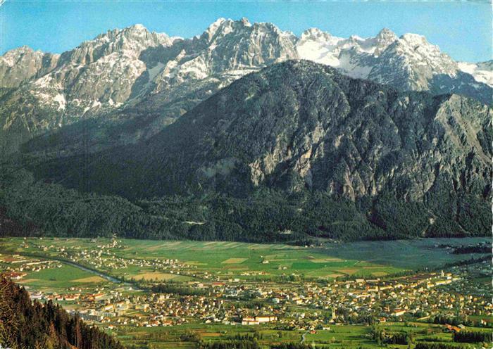 Lienz Tirol AT Fliegeraufnahme mit Laserzgruppe