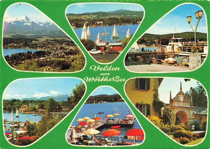 Velden Woerthersee AT Panorama Seepartien Park