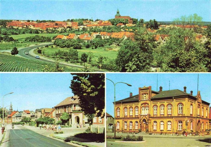 Sternberg Mecklenburg Warin Ernst Thaelmann Strasse Brueel Rathaus