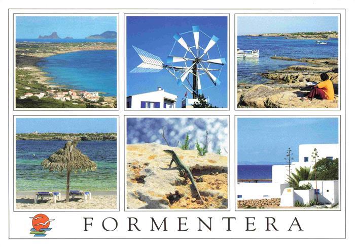 Formentera ES Fliegeraufnahmen Windrad Teilansichten