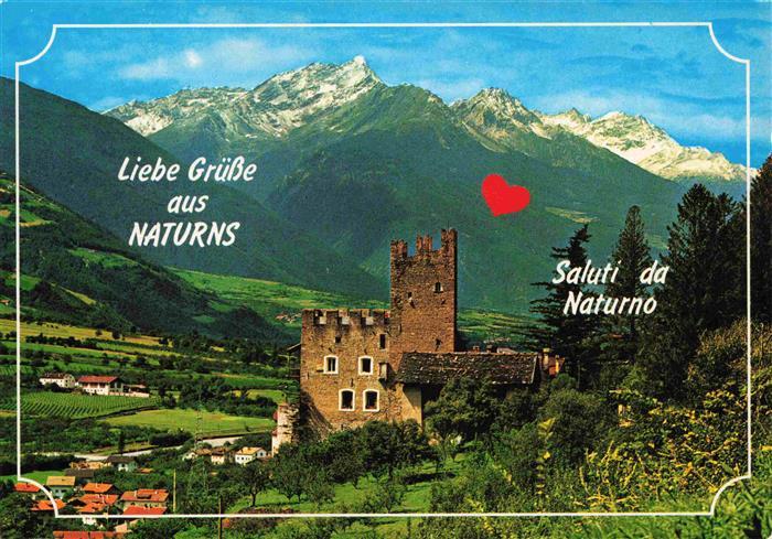 Naturns Naturno Suedtirol IT Schloss Hochnaturns mit Ortlergruppe