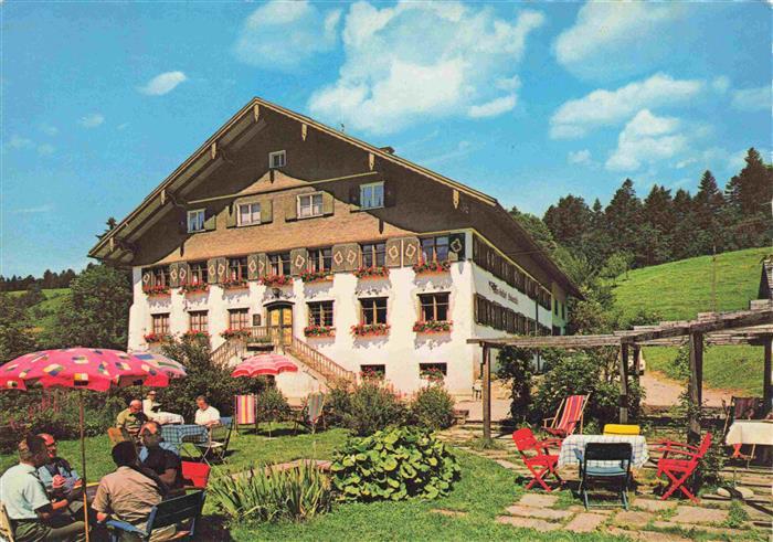 Oberstaufen Oberallgaeu Bayern Alpengasthof Eibelesmuehle