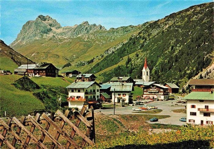 Warth Arlberg Vorarlberg AT mit Widderstein