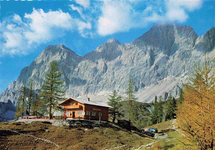 Thuerlwandhuette 1750m Dachstein A mit Dachsteinsuedwand