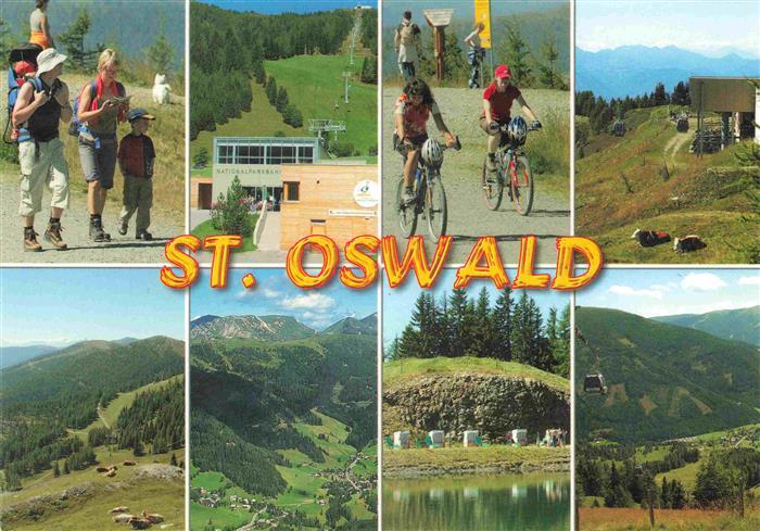 St Oswald Bad Kleinkirchheim Kaernten AT Nationalparkbahn Brunnach Wandern Radfa
