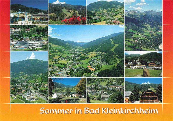 Bad Klein-Kirchheim Bad Kleinkirchheim Kaernten AT Teilansichten Panorama Fliege