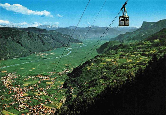 Vigiljoch 1500m Lana Meran IT uftseilbahn Vigiljoch Panorama