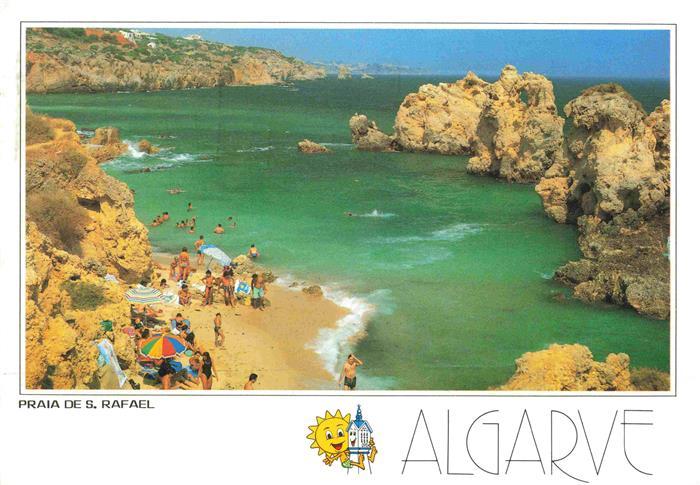 Albufeira PT Praia de San Rafael Fliegeraufnahme