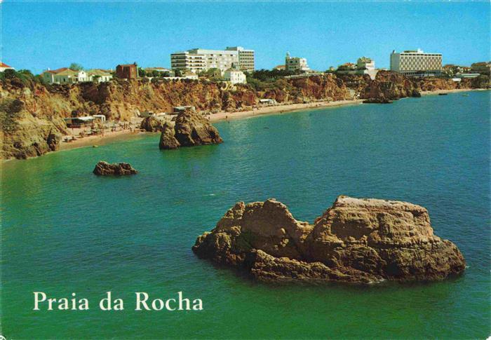 Praia da Rocha PT Fliegeraufnahme