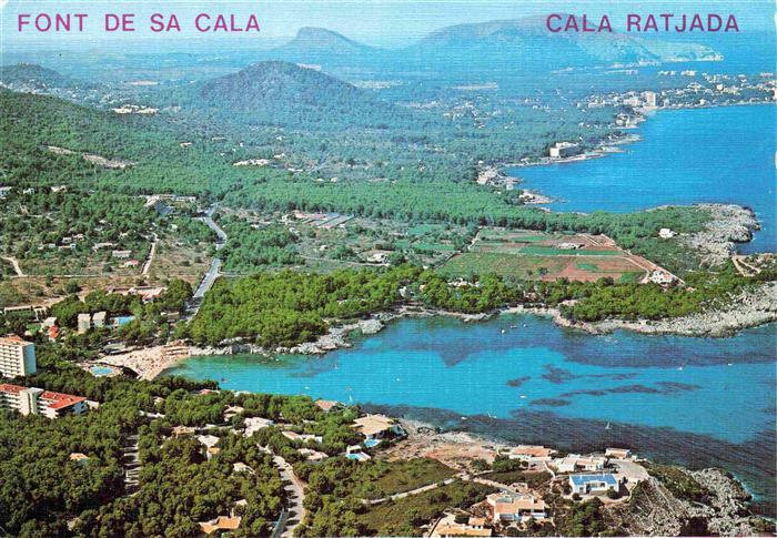 Cala Ratjada Balleares Mallorca ES Font de Sa Cala Fliegeraufnahme