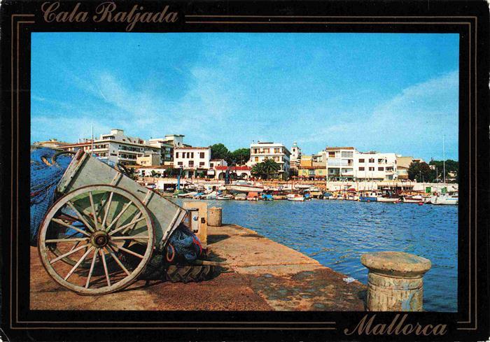 Palma de Mallorca ES Hafenpartie Motiv