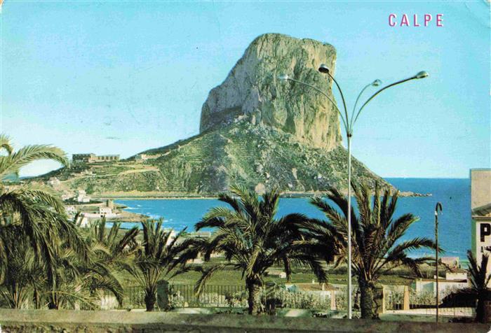 Calpe Calp Alicante ES Vista del Penon de Ifach