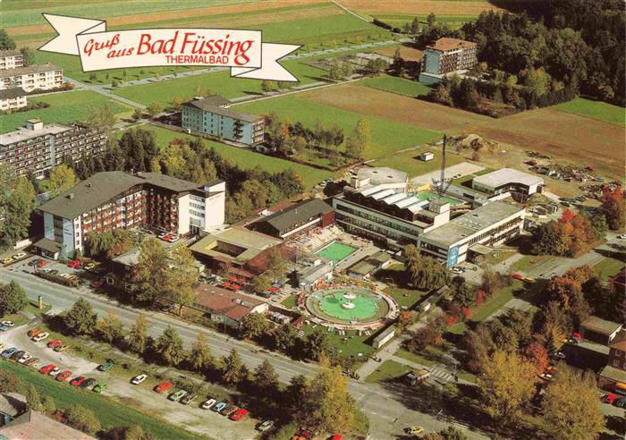 BAD FuessING Fliegeraufnahme mit Therme
