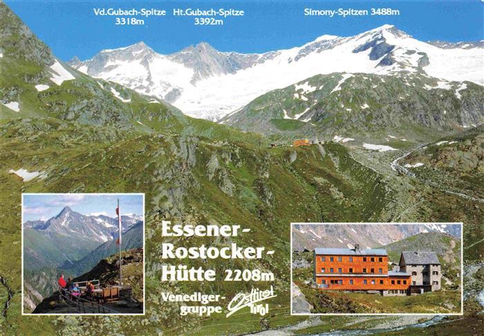 Praegraten Grossvenediger AT Essener Rostocker Huette Venedigergruppe