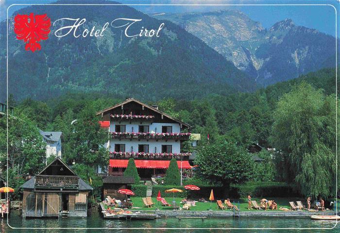 ST WOLFGANG Wolfgangsee Oberoesterreich AT Hotel Tirol Restaurant Cafe an der S