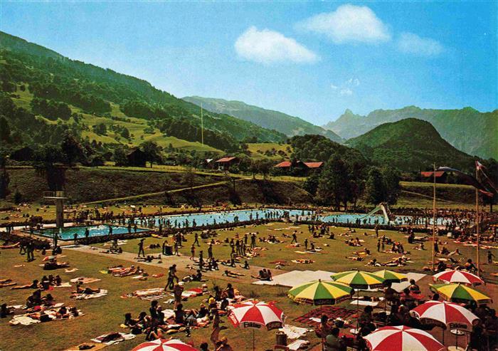 Montafon Vorarlberg AT Alpenbad Panorama