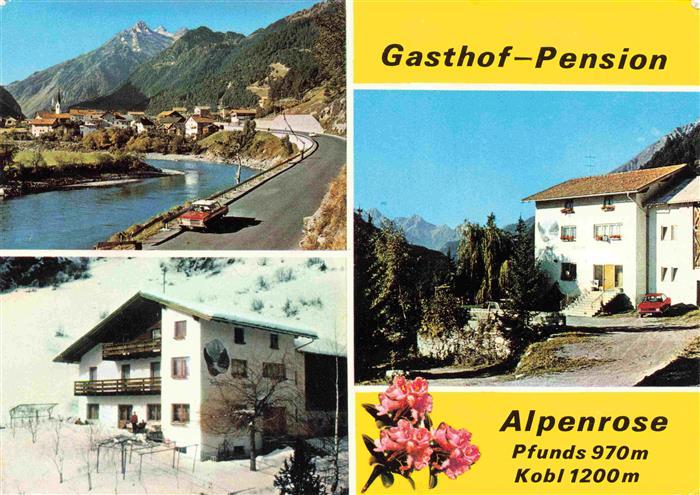 Pfunds Tirol AT Gasthof Pension Alpenrose Panorama