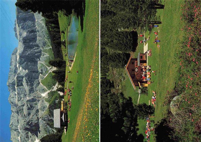 Wolkenstein Groeden Selva Val Gardena Suedtirol IT Baita Vallongia Huette Plan d