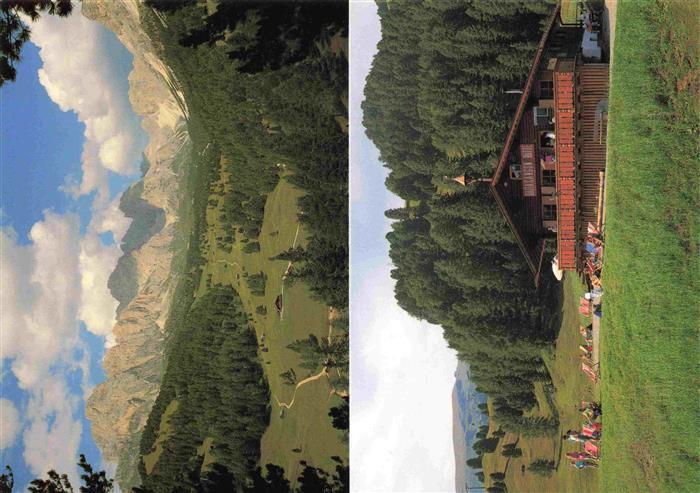 St Christina Groeden IT Baita Sangon Huette Panorama
