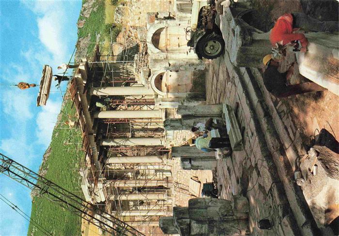 Ephesos Wiederaufbau der Celsus Bibliothek