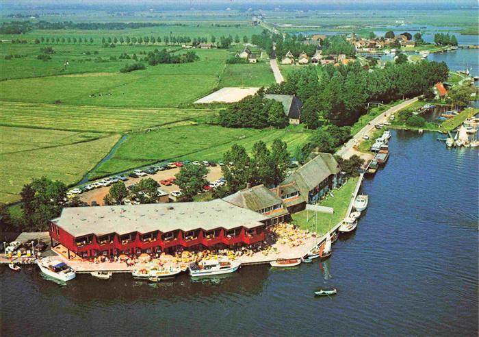 Eernewoude Friesland NL Hotel Princenhof Fliegeraufnahme