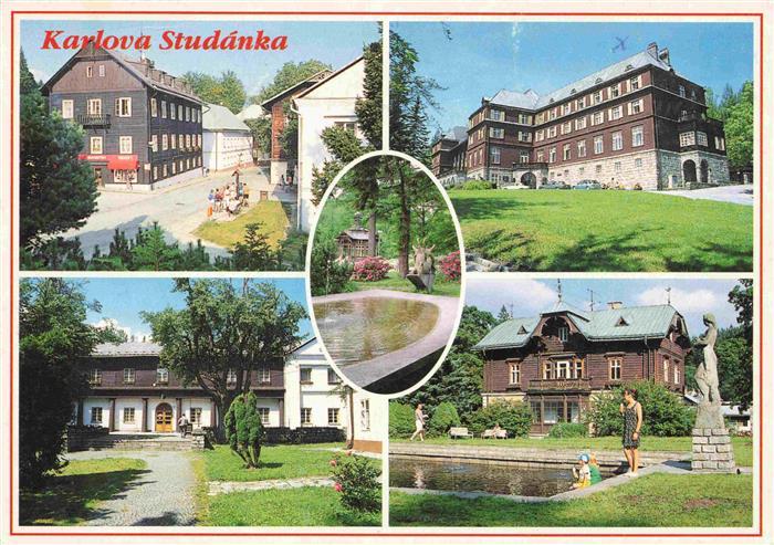 Studanka Schoenbrunn CZ Centrum lazni dum Praded a posta dum Libusie hotel Dzban