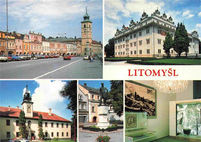 Litomysl Leitomischl CZ Pussobil zde Al Jirasek B Nemcova MD Rettigova a narodil