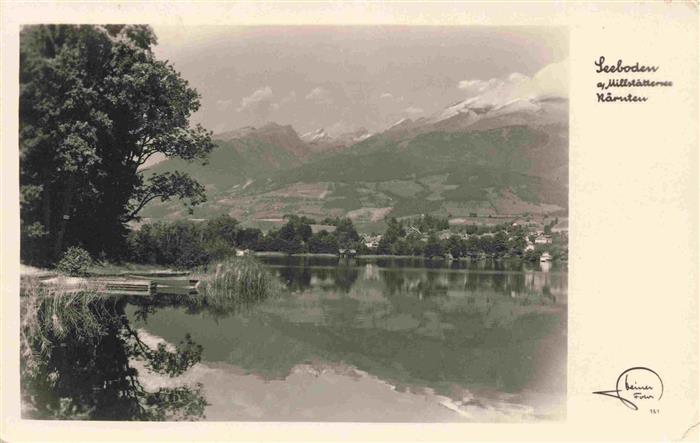 Seeboden Millstaettersee Kaernten AT Panorama