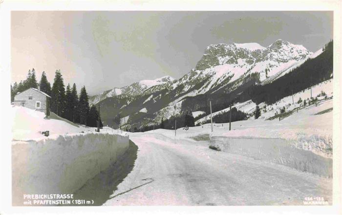 Prebichlstrasse Vordernberg Steiermark AT mit Pfaffenstein