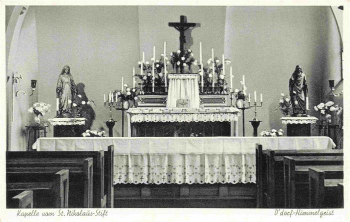 Himmelgeist Duesseldorf NRW Kapelle vom St Nikolaus Stift