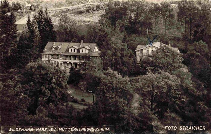 Wildemann Harz Ev Muettergenesungsheim Fliegeraufnahme
