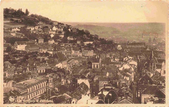 LIEGE  Luettich Luik Belgie Remparts et Panorama