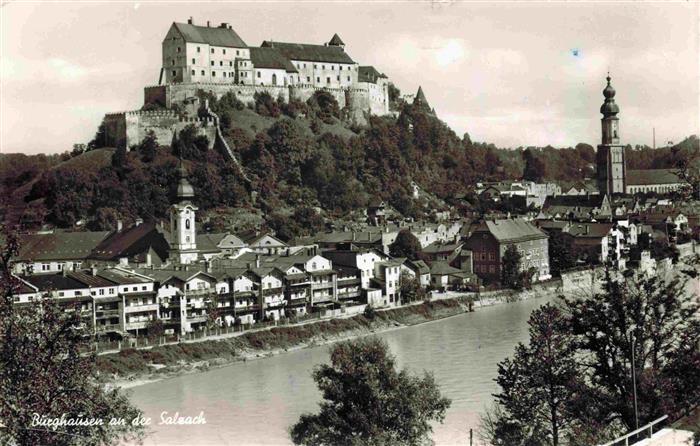 Burghausen  Salzach Oberbayern Schloss