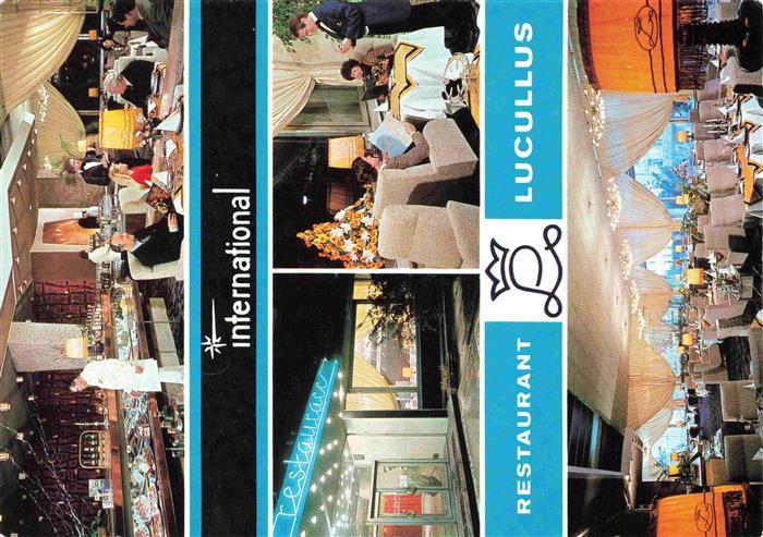 BRNO Bruenn CZ Hotel International Restaurant Lucullus Gastraeume