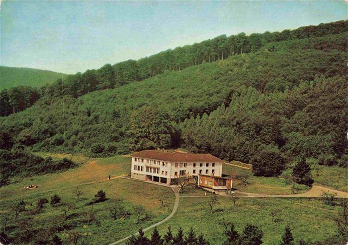 Veckerhagen Jugendherberge Reinhardswald Fliegeraufnahme