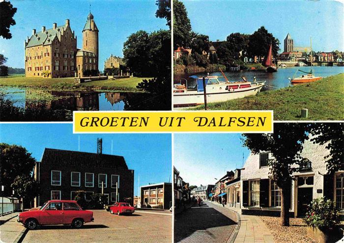 Dalfsen Overijssel NL Schloss Ortspartien