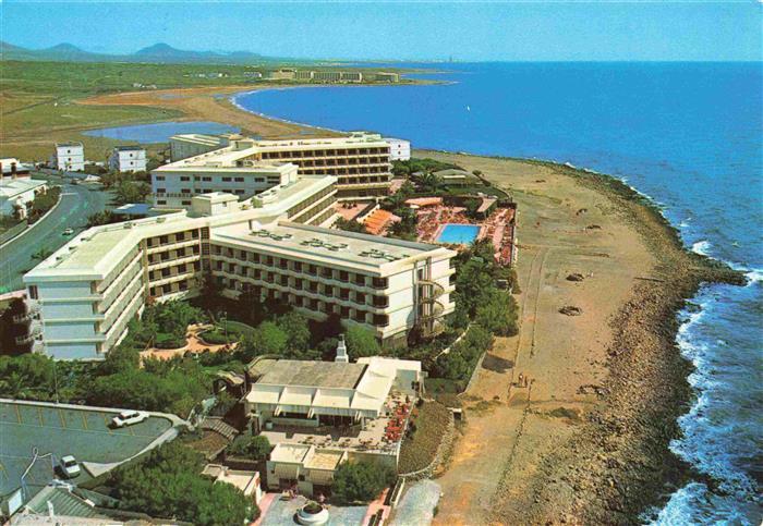 Playa de los Pocillos Hotel San Antonio Fliegeraufnahme