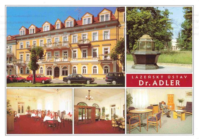 FRANTISKOVY LAZNE Franzensbad Boehmen CZ Lazensky Ustav Dr Adler Details